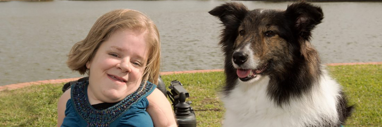 Training My Own Service Dog Katherine and Lexi.
