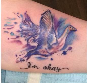 goose tattoo 