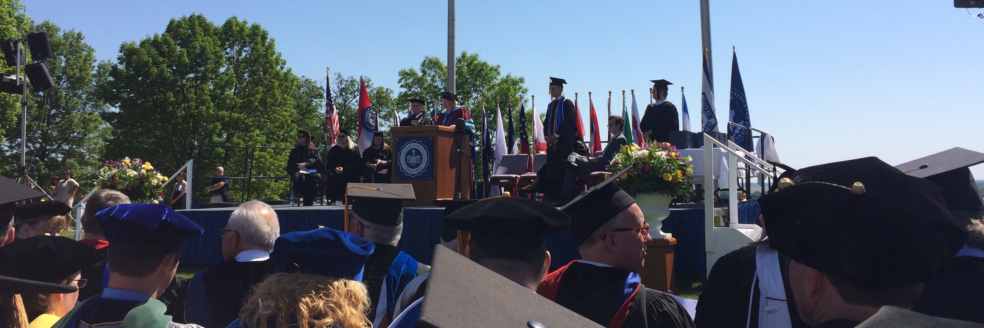 Caring for Yourself and for Others With Primary Immunodeficiency crowd of people at a college graduation ceremony