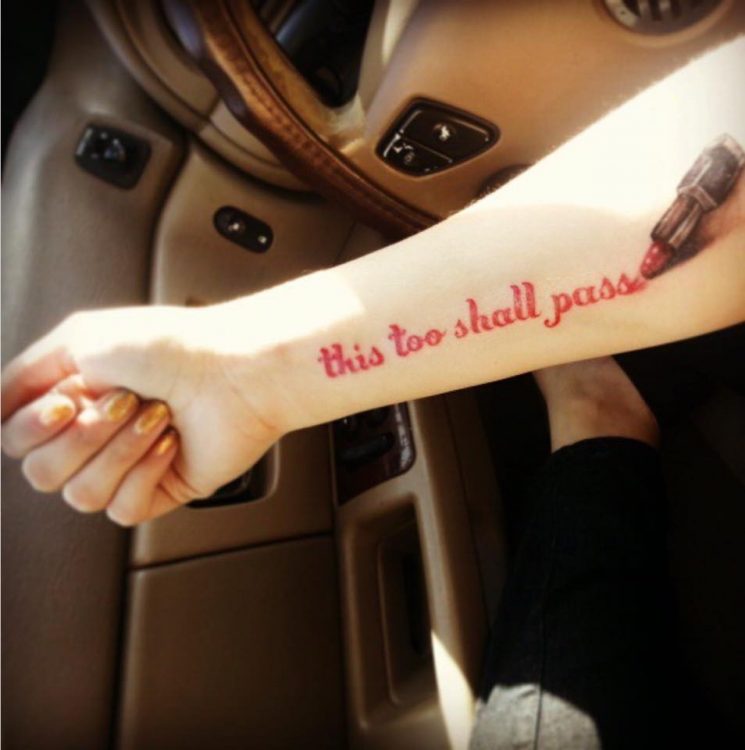 this too shall pass tattoo 