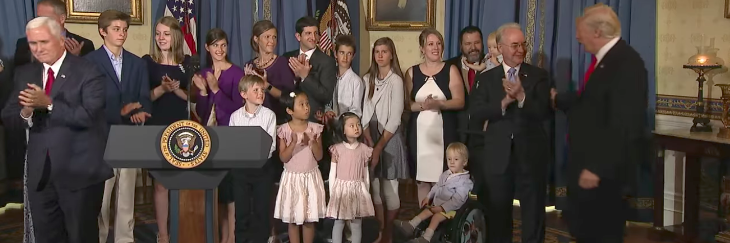 What to Know About That Clip of Trump 'Ignoring' a Boy in a Wheelchair donald trump greeting boy in wheelchair