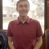 Photo from Atypical Trailer of Sam sitting on a bus.
