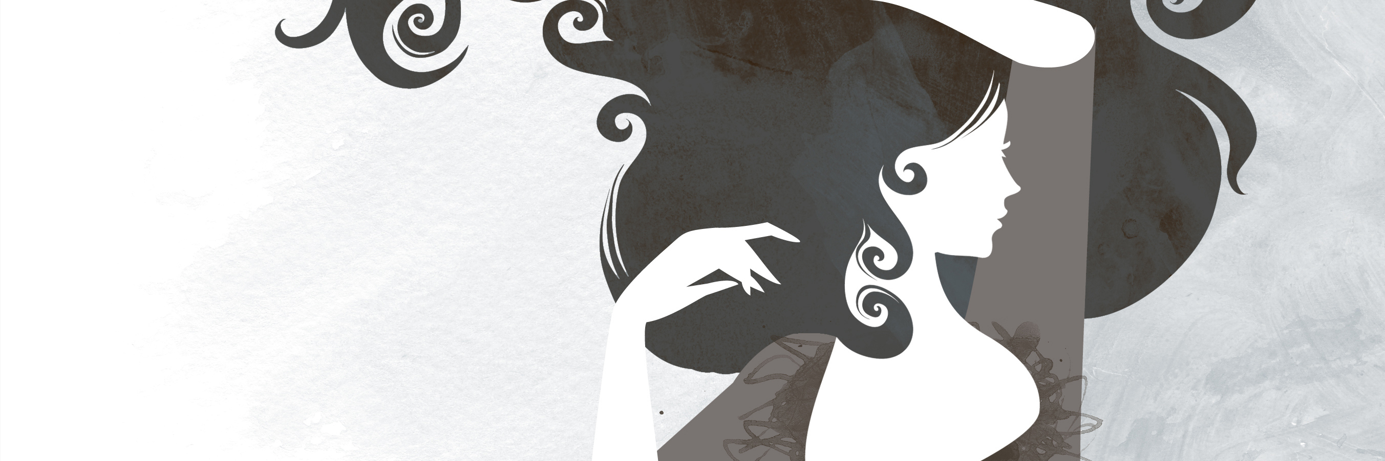 Not Explaining Your Chronic Illness to Other People illustration of woman with long dark hair emerging from clouds