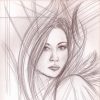 illustration of a woman