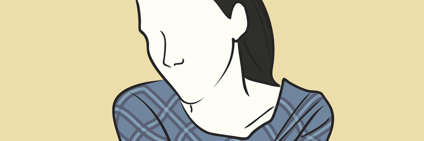 The Guilt That Often Accompanies Depression She is waiting someone or something.