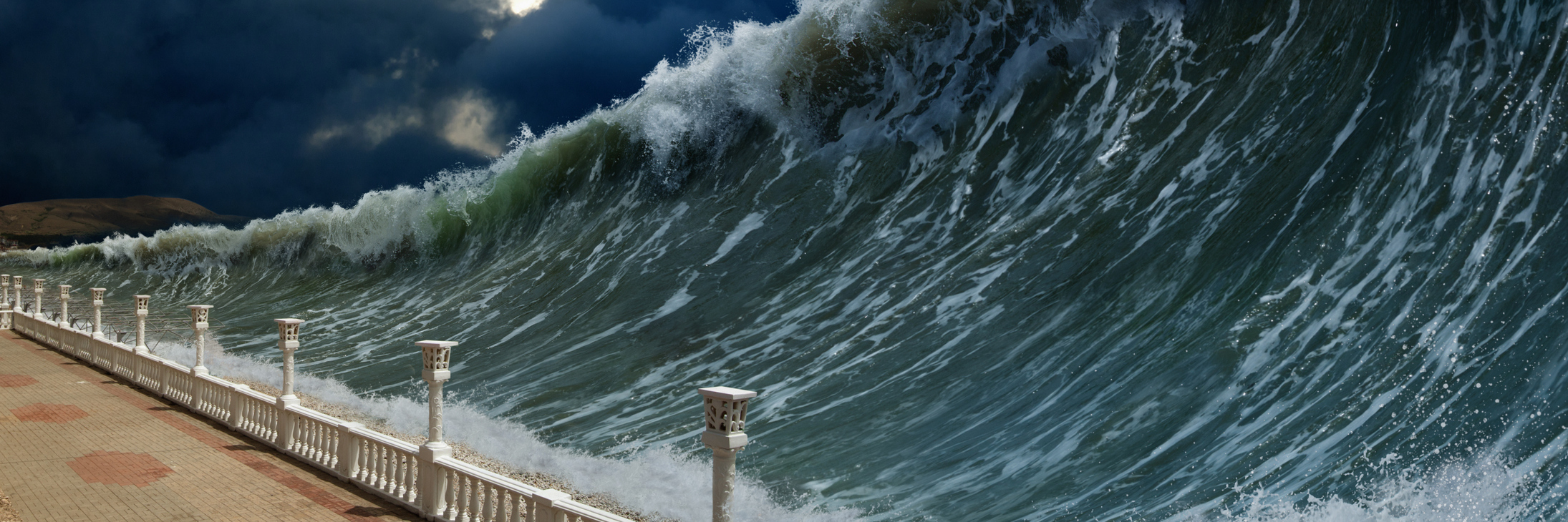 Arthritis: Feeling Desperate for Treatment, Relief From Chronic Pain tsunami crashing over land