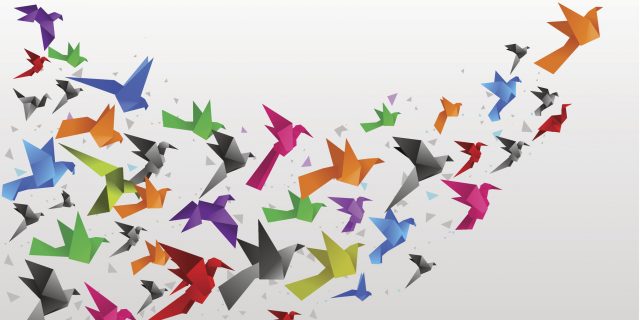 Nineteen Paper Cranes: Remembering the Disabled People Killed in Japan Paper cranes.