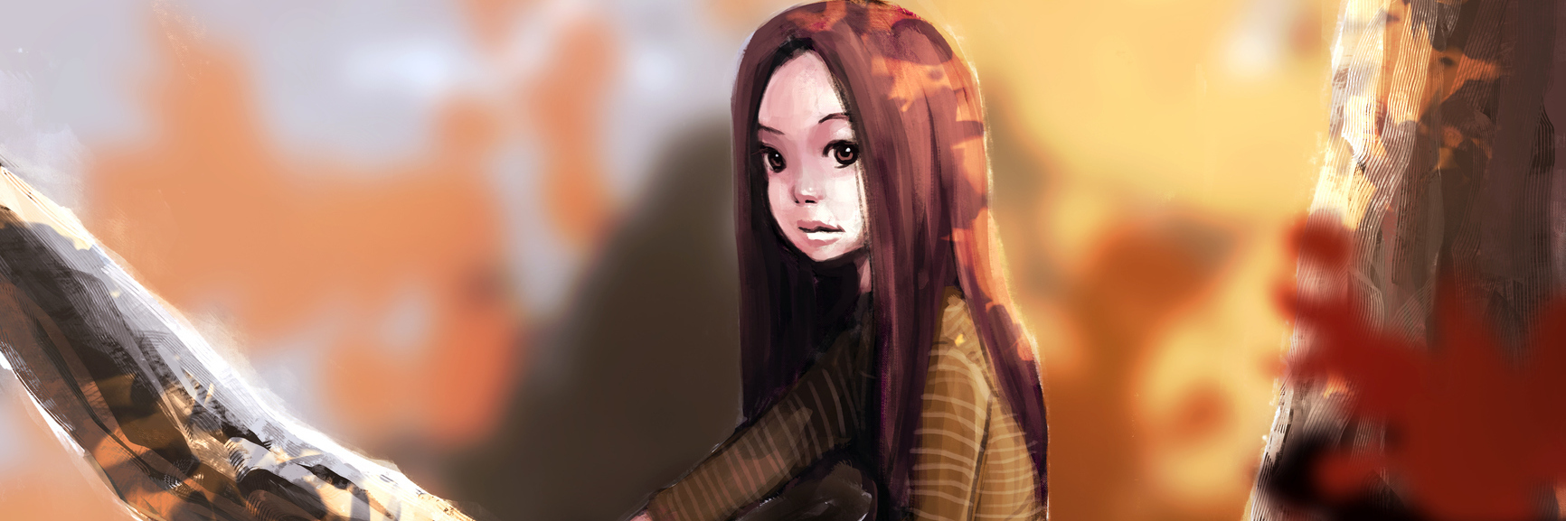 20 Surprising Physical Symptoms of Childhood Emotional Abuse Autumn landscape digital painting techniques like oil painting.