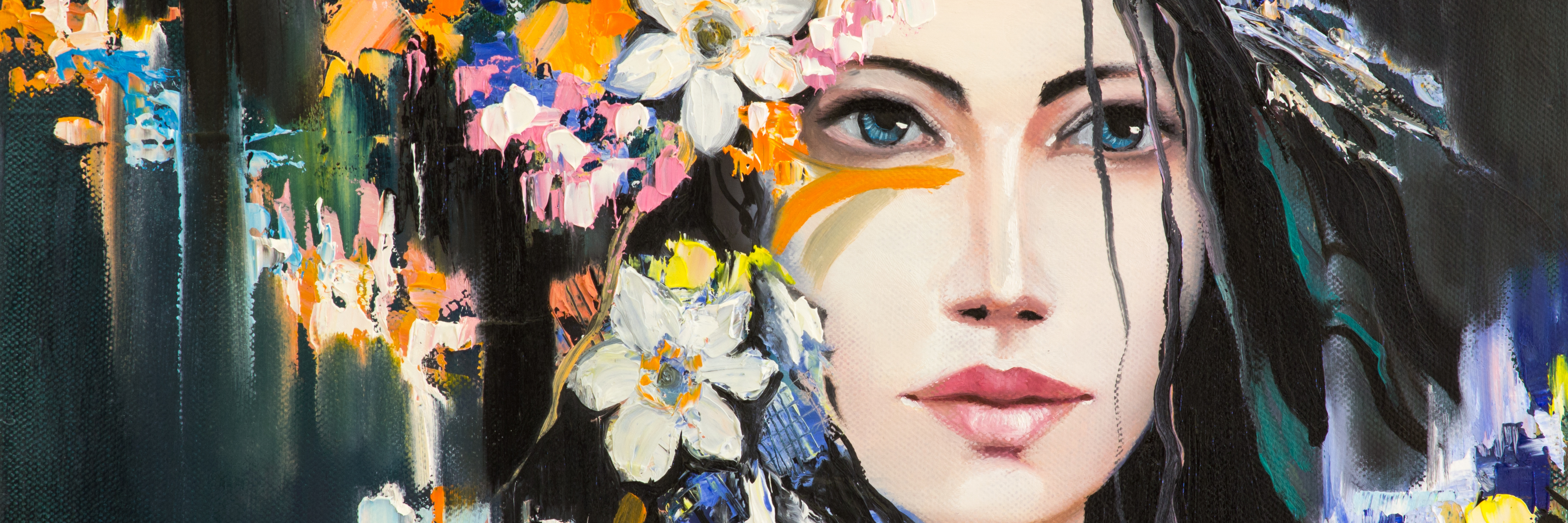 Why We Need to Talk About the OCD Symptom: Compulsive Speech Fantasy portrait of Dryad with flowers. Original oil painting