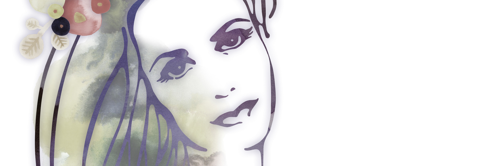 Chronic Illness: Don't Say, 'There's Always Something Wrong With You' illustration of woman with flowers around her neck and hair