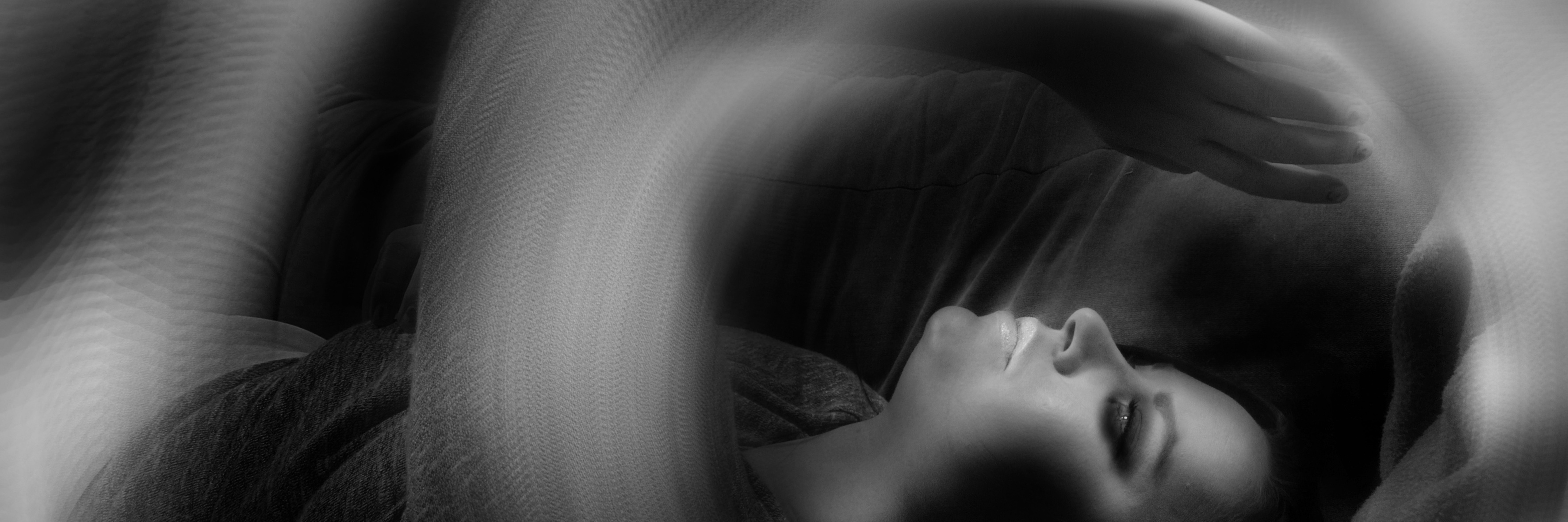 My Foot is Constantly 'Asleep' – and So Is the Rest of My Body Black and white image of girl with special affects around her.