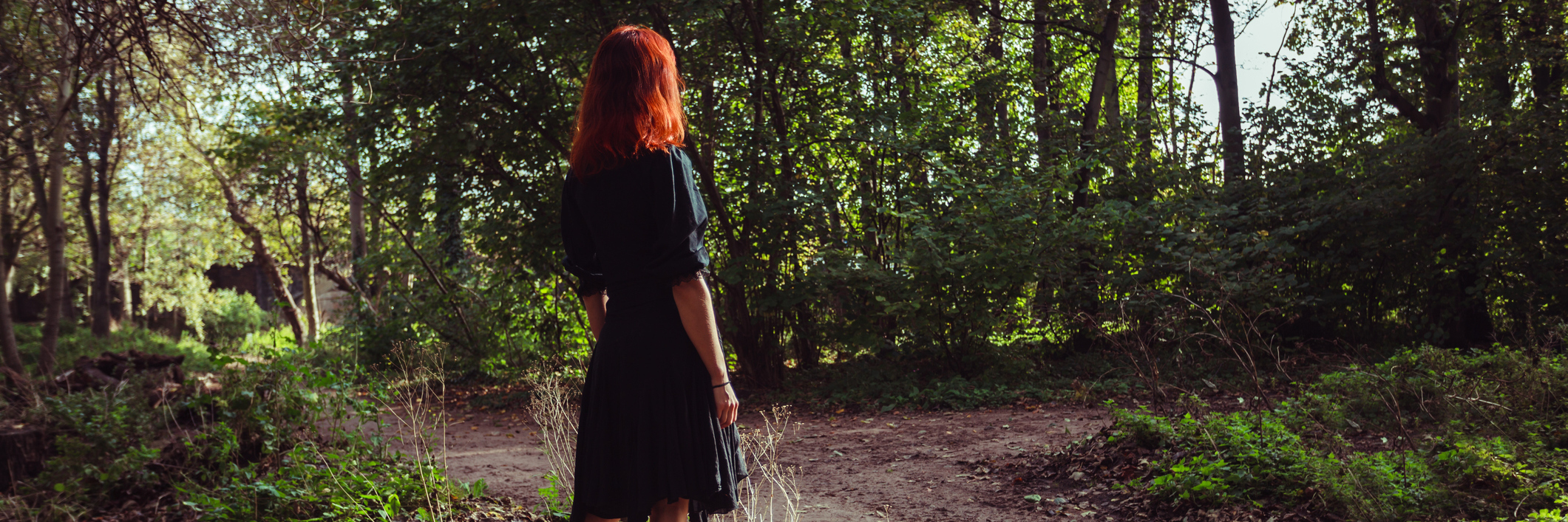 Please Understand How My Brain Injury Affects Me Young woman walking in forest.