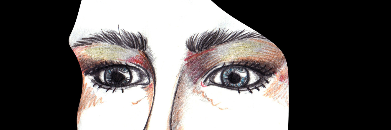 Asthma: Feeling Weary Because of Chronic Illness illustration of woman with black hair