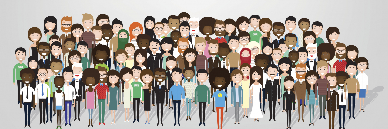 Autism Is One Word Trying to Describe Millions of Stories Large group of people.