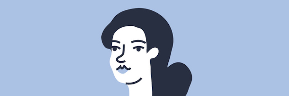 17 Red Flags That Let People Know Their OCD Wasn't Just a 'Quirk' Psychotherapy, psychology, mental healing concept. Creative vector illustration. Woman in white dress unravels the tangle.