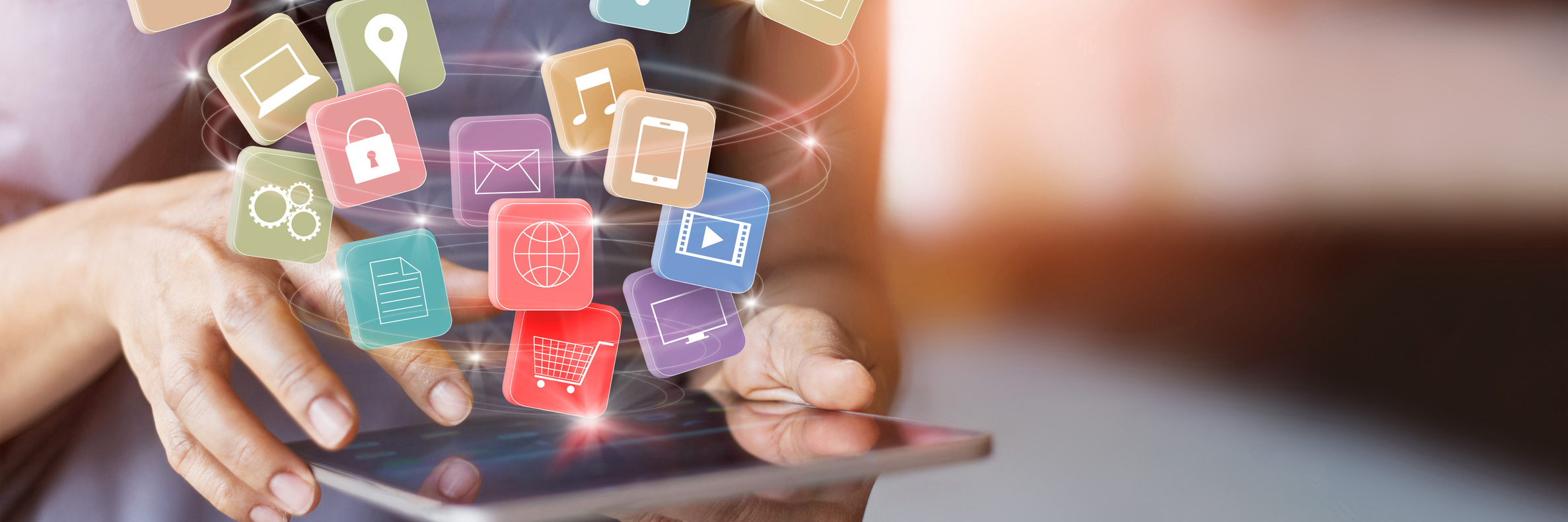 Necessity of More Media Coverage to Raise Awareness of Chronic Illness woman browsing the internet on a mobile tablet