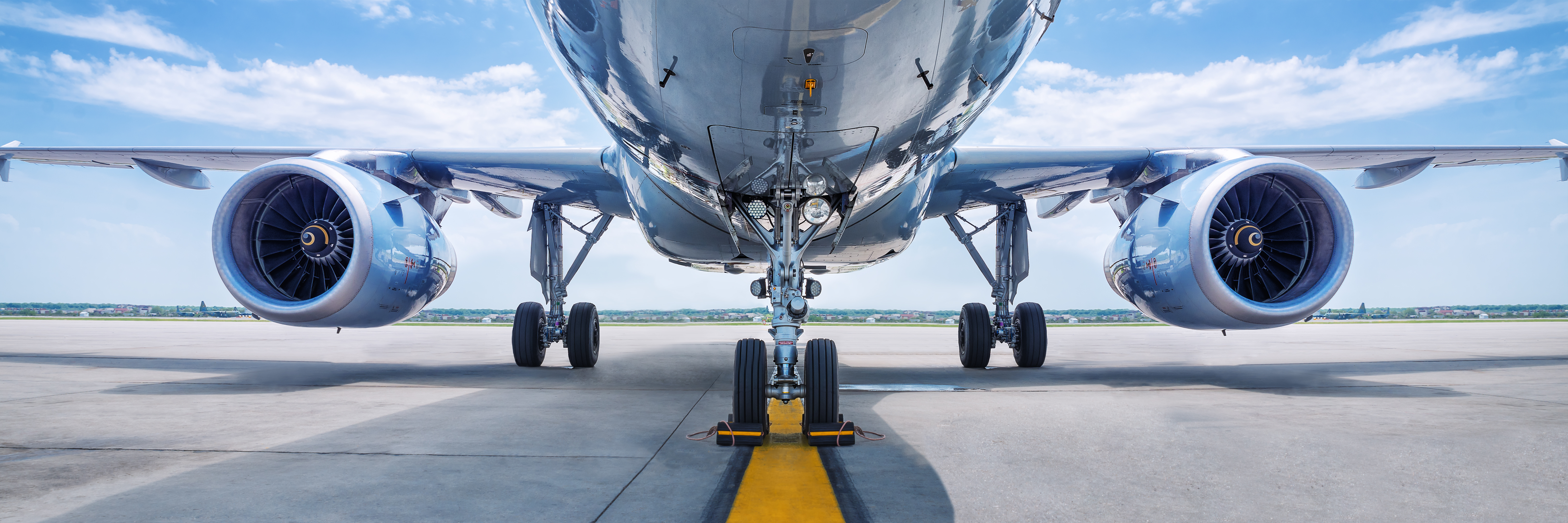How I Manage My Plane and Travel Anxiety close up from turbines of an airplane