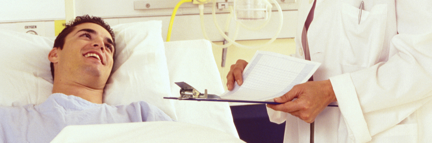 Why Not Laugh About My Osteosarcoma Cancer Diagnosis? Doctor consulting patient