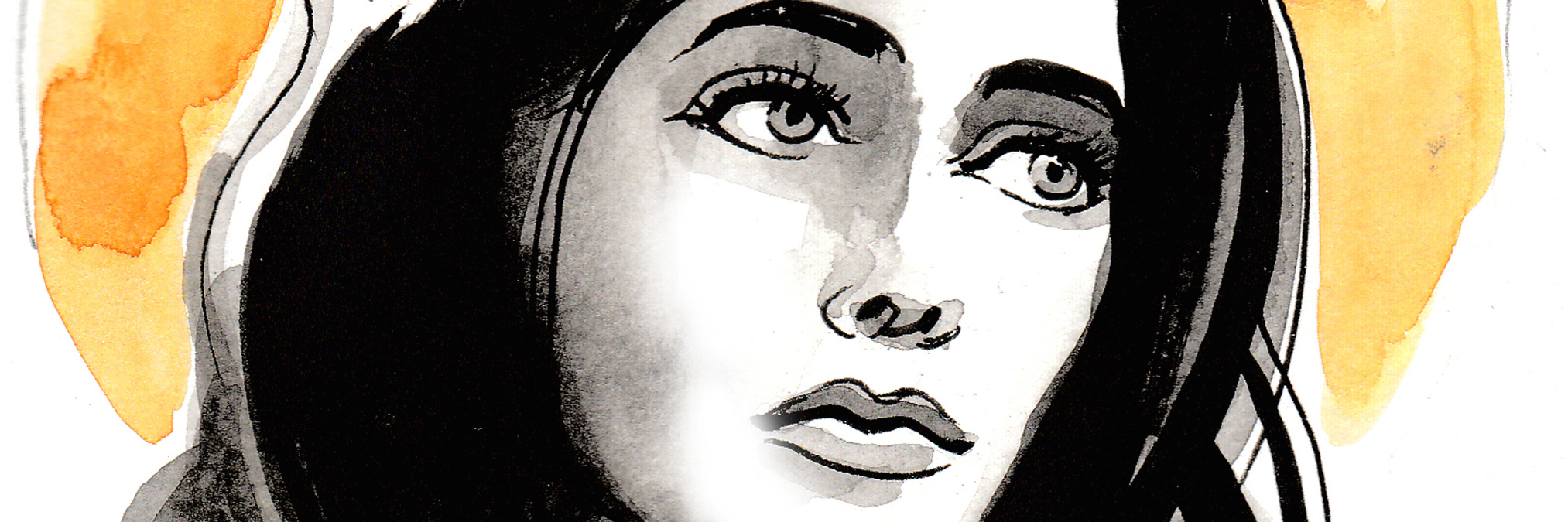 Why You Shouldn't Stare at Someone's Self-Harm Scars Watercolor image of a saint woman