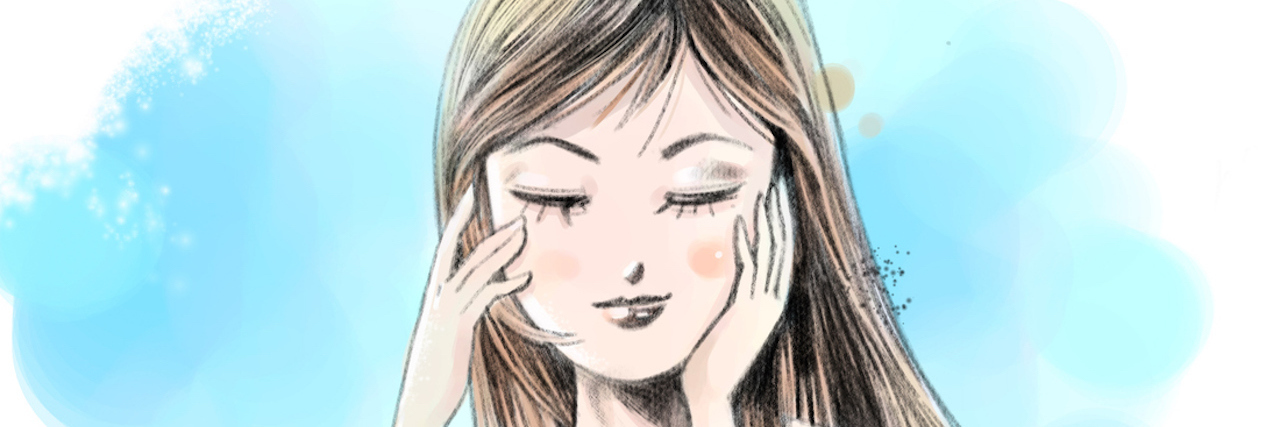 Please Don't Tell Me I 'Look Well' When I'm Struggling woman