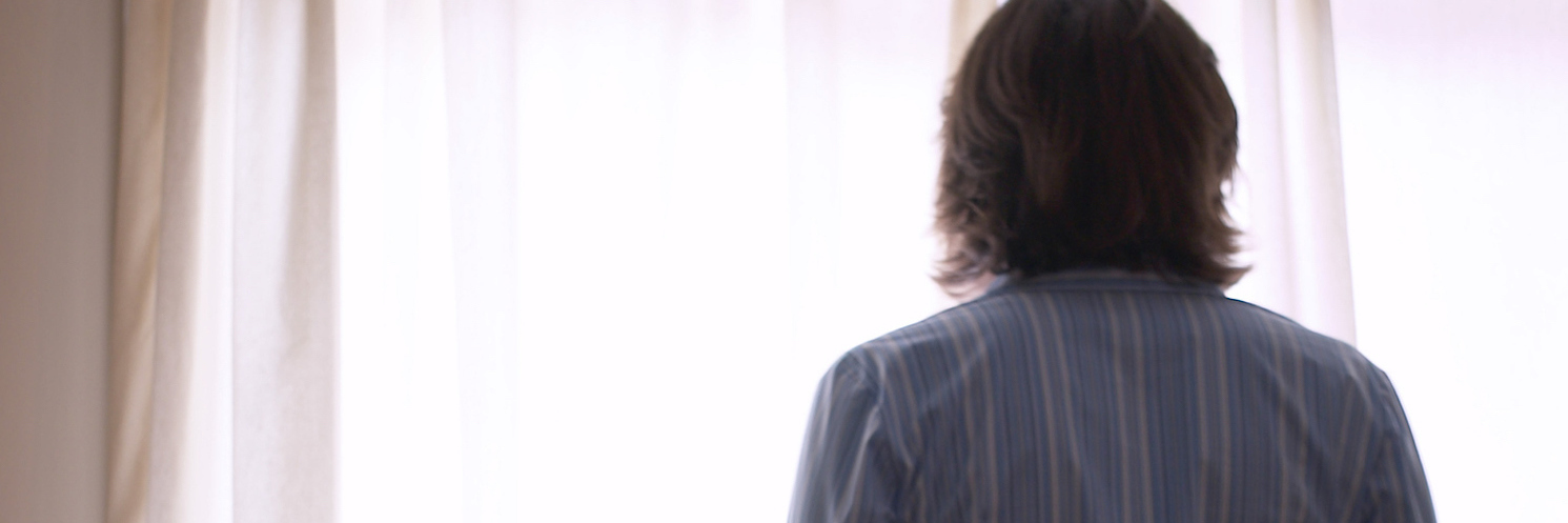 When Anxiety Makes Me Antisocial Woman looking out window