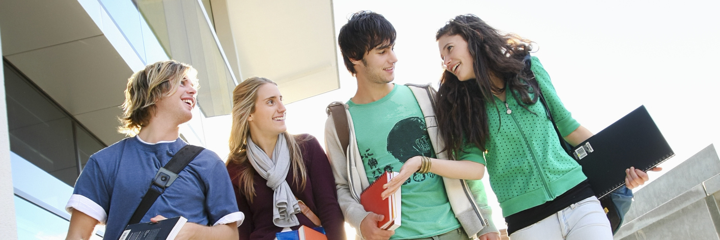 Searching for Confidence as a Young Woman With Epilepsy University students on campus.
