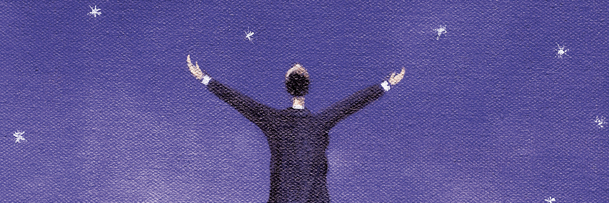 7 Small Victories to Celebrate When You're Battling Depression Businessman looking up at the sky