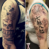 three tattoos inspired by depression