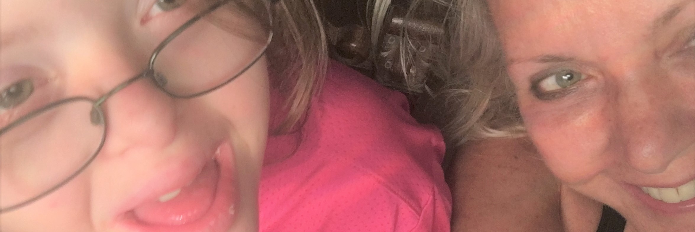 Who I Am Because of Clare, My Daughter With Down Syndrome Selfie of mother and daughter