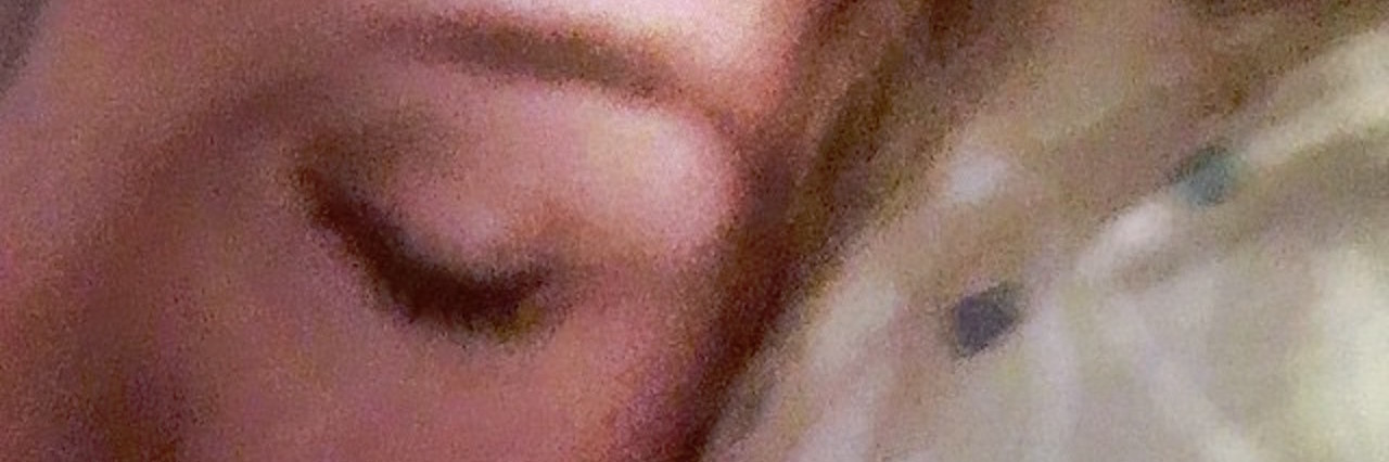 Love Letter to Husband Who Cares for Chronically Ill, Fatigued Wife woman asleep in bed