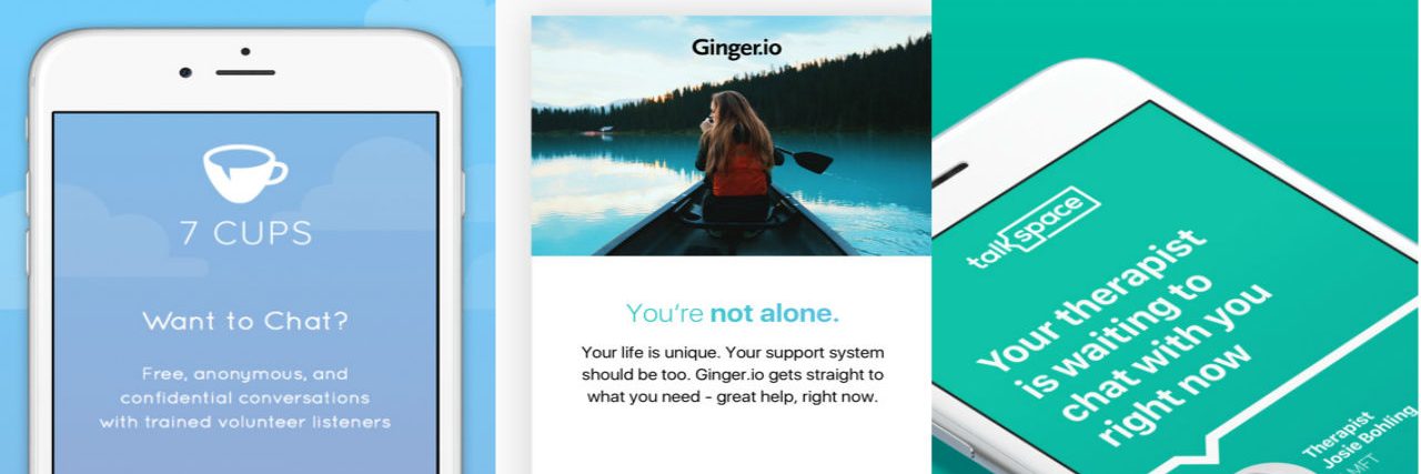 8 Online Alternatives That Are Cheaper Than In-Person Therapy therapy app screencaps