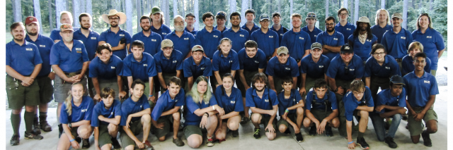 black creek scout reservation summer camp staff 2017