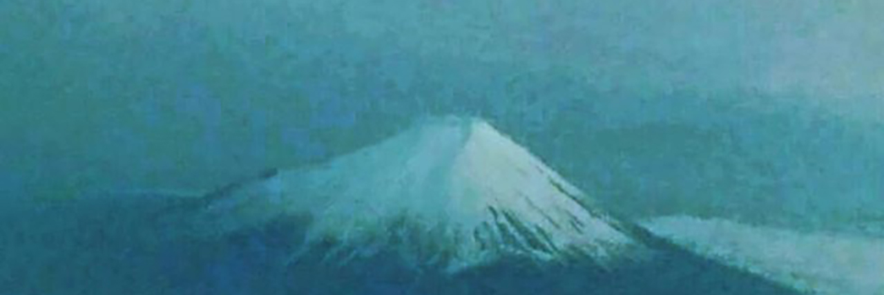 View of Mt. Fuji.