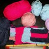 yarn and knitting projects