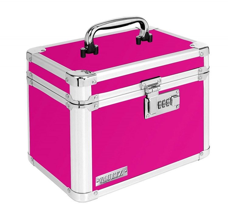 pink lock box