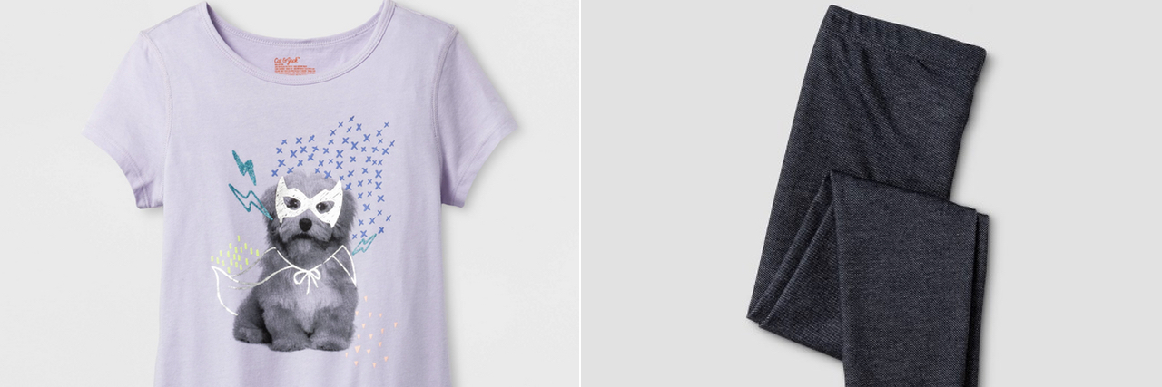 Target's Cat & Jack Line Adds Sensory-Friendly Clothing Photo of a shirt and photo of leggings