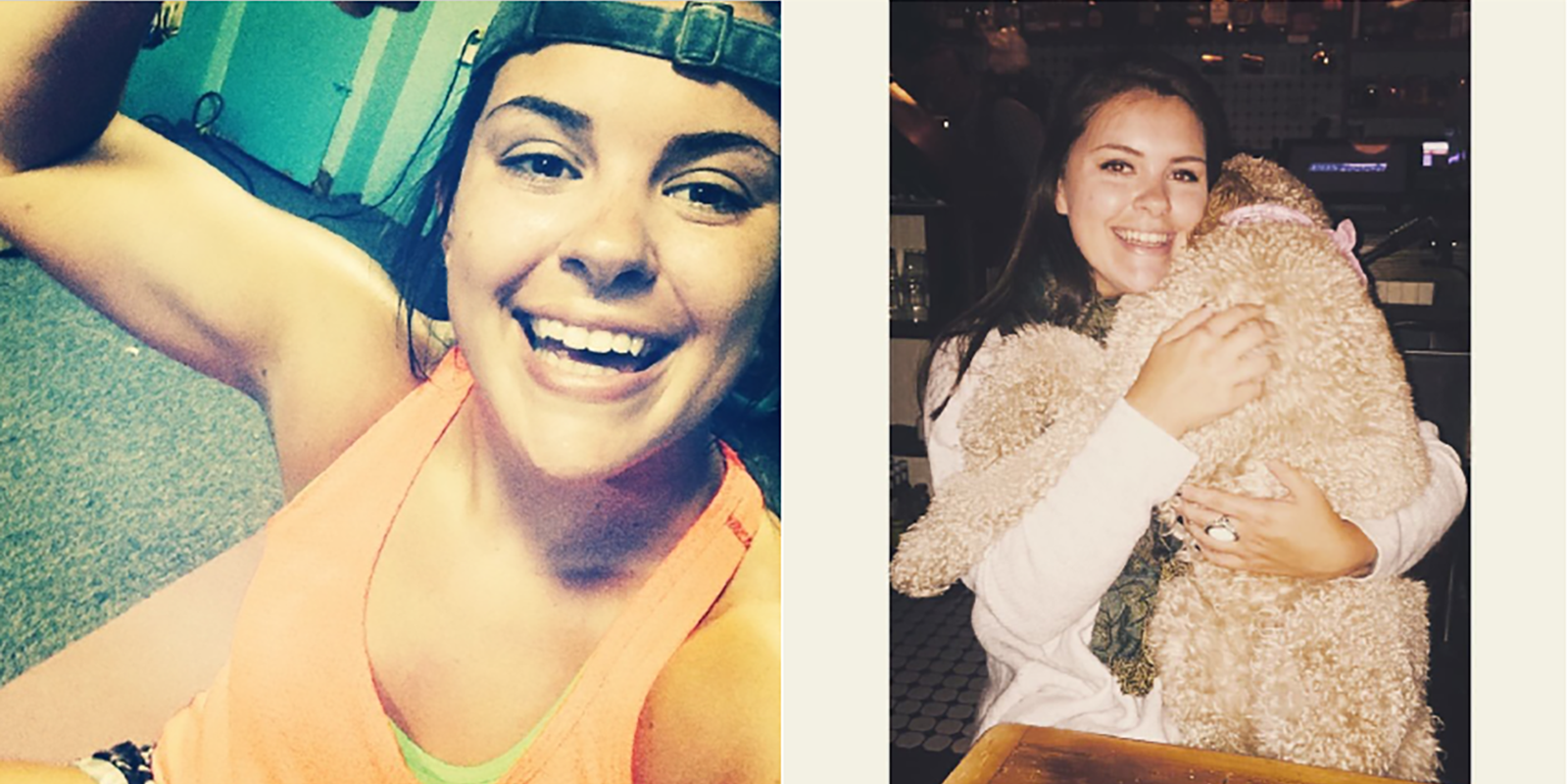 SideBySide Photos Hiding Depression Behind Smiles The Mighty