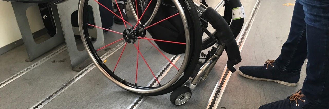 Jet2 Airlines Wrecked My Wheelchair on a Flight to Ibiza Chris' severely damaged wheelchair after a Jet2 flight to Ibiza.
