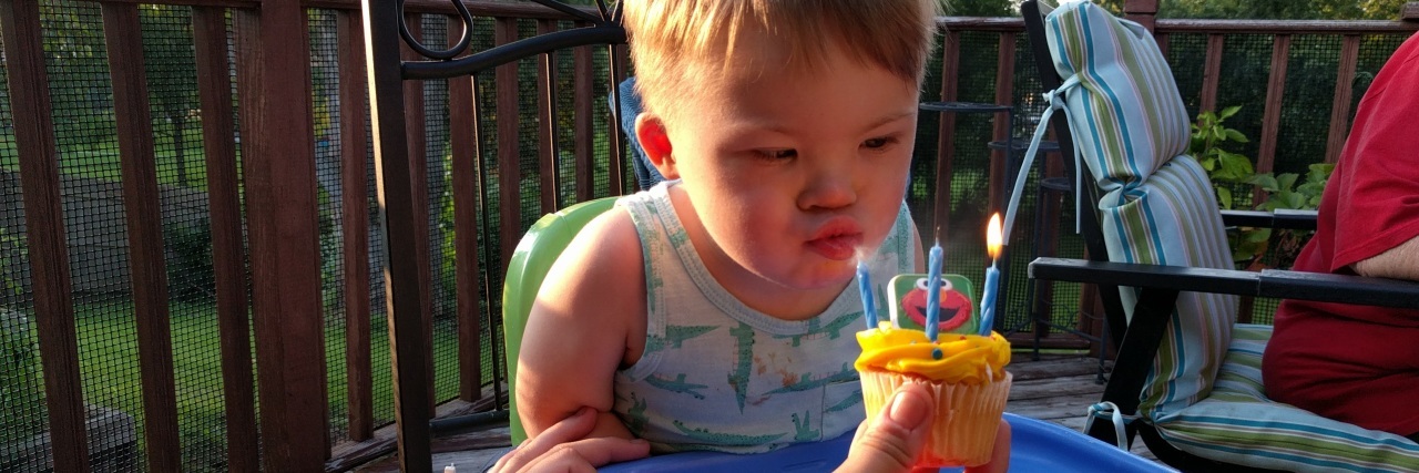 To the World on My Son's 3rd Birthday: Down Syndrome Shines