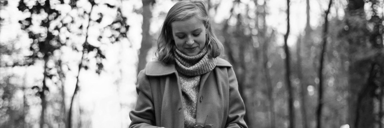 Why I'm Moving On From My Eating Disorder black and white image of the contributor