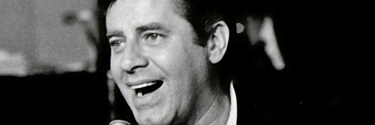 Comedian Jerry Lewis Dies at the Age of 91 Black and White Photo of Jerry Lewis