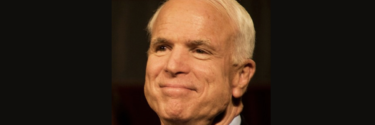 Ron Johnson Suggests Cancer Affected John McCain's Healthcare Vote Photo of John McCain