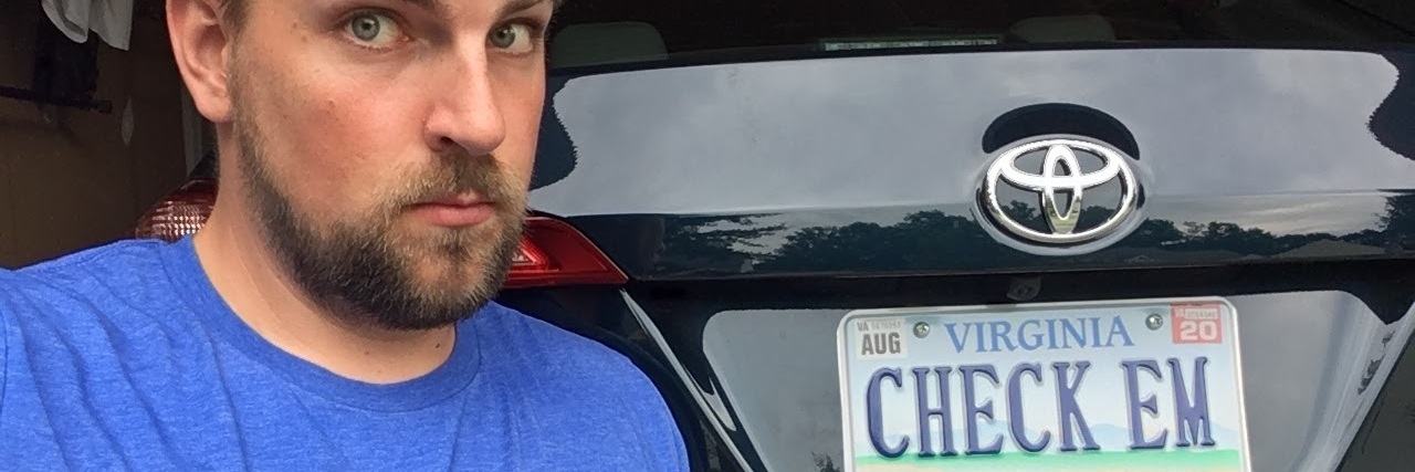 Justin license plate photo