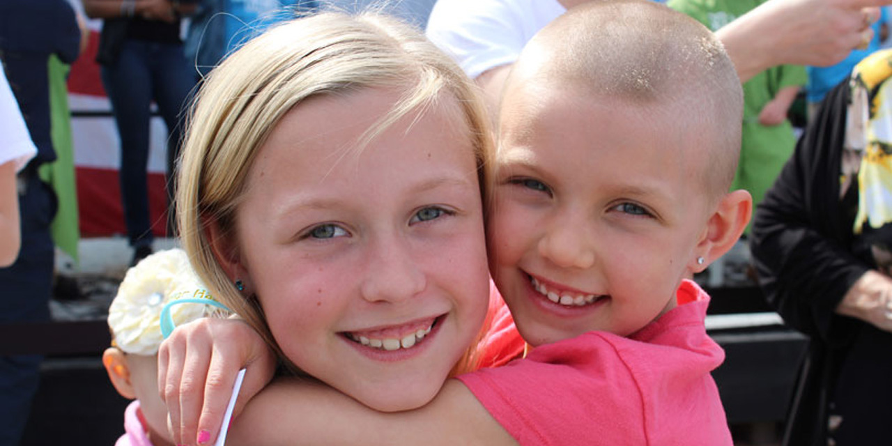 6 Year Old Goes Bald For Her Best Friend With Cancer