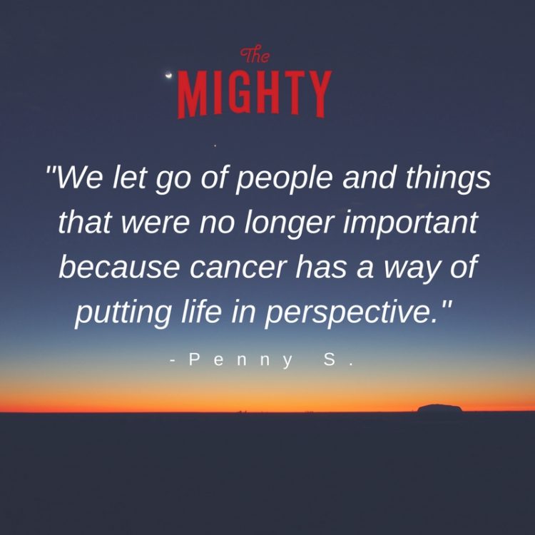 Perspective cancer quote