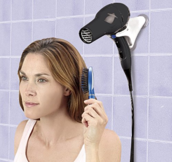 hair dryer holder