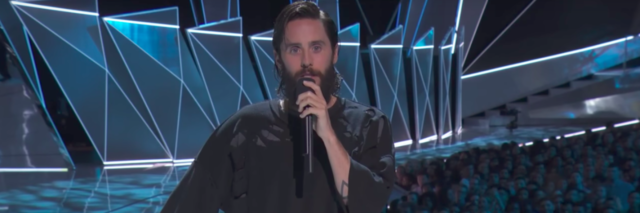 Jared Leto Honors Chester Bennington and Chris Cornell at VMAs