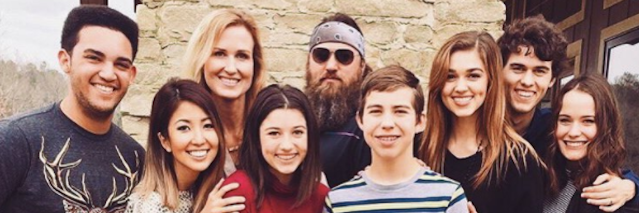 'Duck Dynasty' Star Mary Kate Robertson Writes Blog About Lyme Disease duck dynasty family photo