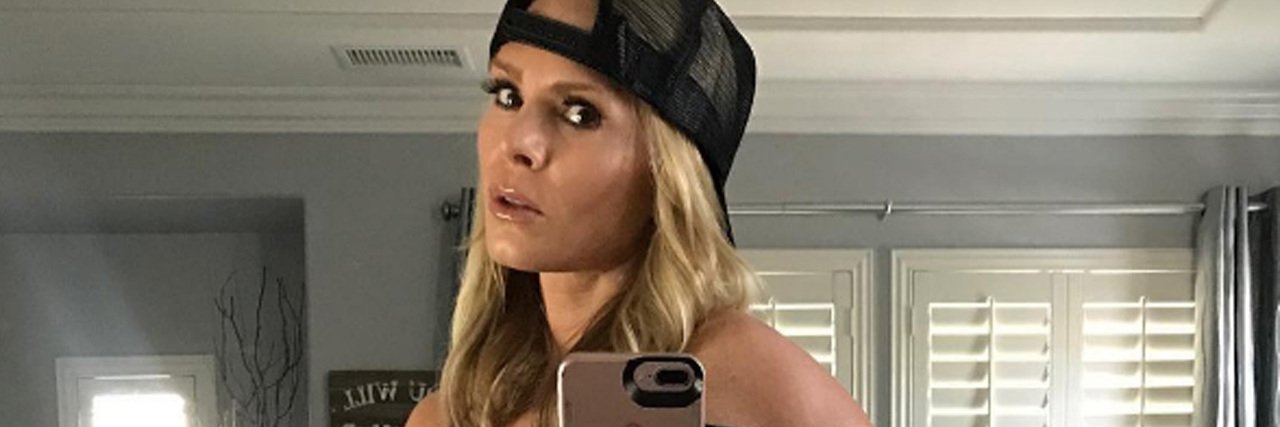 Real Housewife Tamra Judge Shares Butt Selfie Showing Skin Cancer Tamra Judge Instagram Selfie