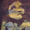 original oil painting of woman face